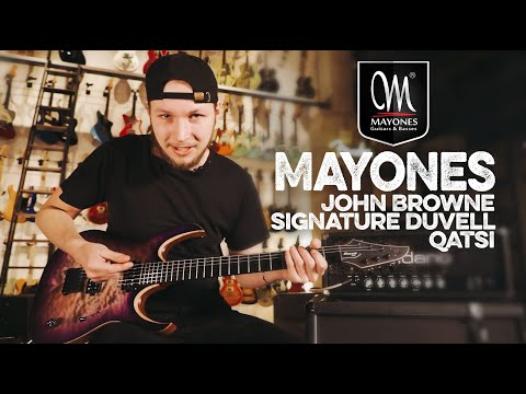 Mayones John Browne Signature Duvell QATSI Ajna Burst | обзор Loud Lemon