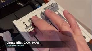 Video thumbnail for 3 very cool Reverb FX, (Chase Bliss CXM 1978, Lexicon 200 et TC Electronic Reverb 4000) by arnaud houpert