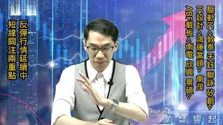 【掌聲響起】#賴昇楷 0804 - 台股短線關注「兩重點」；驅動IC《敦泰、天鈺、聯詠、矽創》還有看頭嗎? ABF載板《南電、欣興》還有戲嗎? (圖)