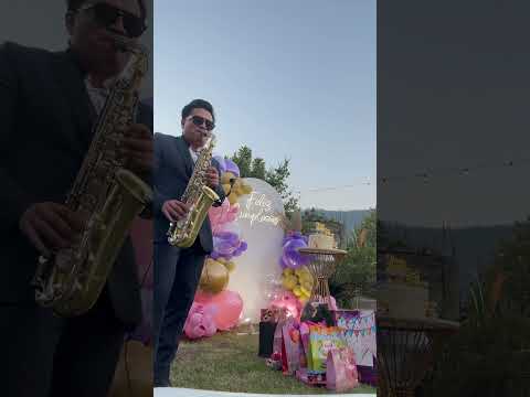 Cumpleaños Cunen el quiche, #sax #cumpleaños