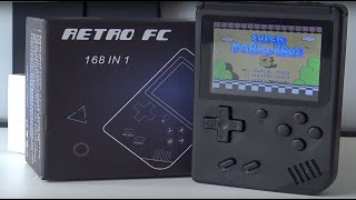 Retro FC Game Boy MIni China Clone | 168 Games in 1 8-bit System