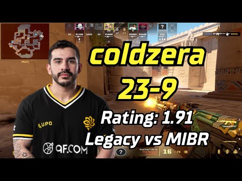 CS2 POV | coldzera (23-9) rt:1.91 vs MIBR (Anubis) | 2024 Americas RMR #cs2 #demo