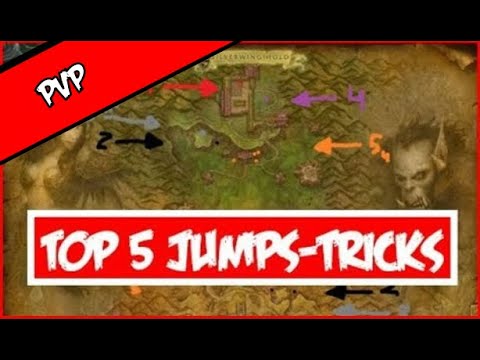 WoW Warsong Gluch Jump Tricks Top 5 – pvp parkour garganta grito de guerra