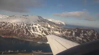 preview picture of video '2014-02-23 Flying Out of Dutch Harbor aka Unalaska'