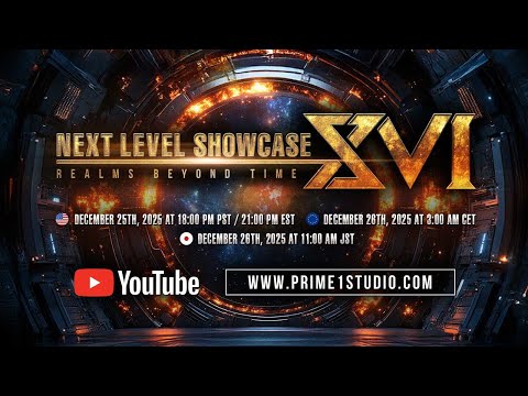 NEXT LEVEL SHOWCASE XVI: REALMS BEYOND TIME | Prime 1 Studio