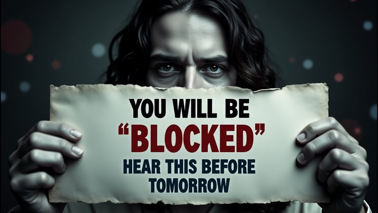 GOD SAYS: YOU WILL BE BLOCKED - HEAR THIS BY TOMORROW | God Message For You Today | Gods Message Now