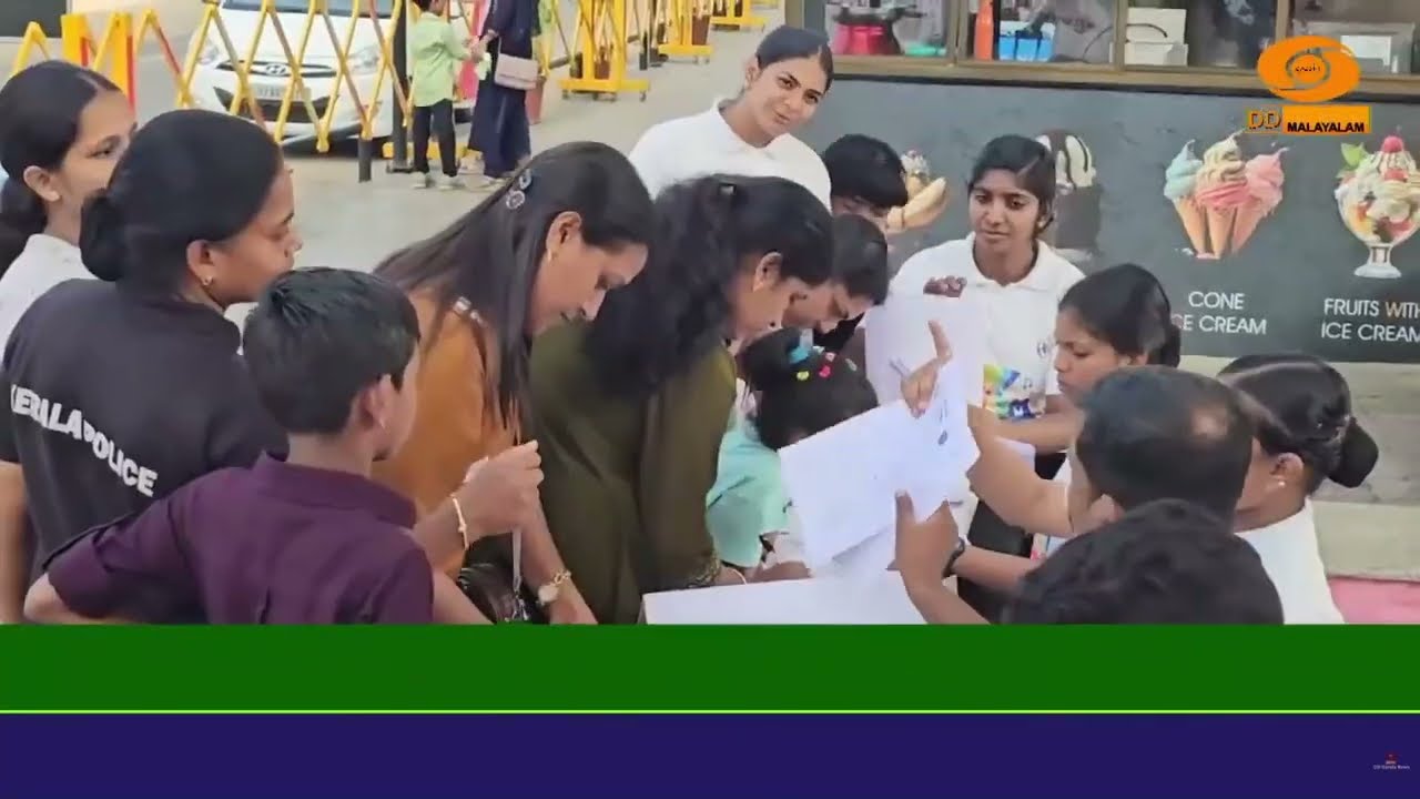 കൊല്ലം സിറ്റി പോലീസ് ഒരുക്കിയ സർഗ്ഗോദ്യാനത്തിൽ കലയ