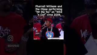 Pharrell and Clipse “Mr Me too” Live performance #pharrell #hiphop #pushat #malice