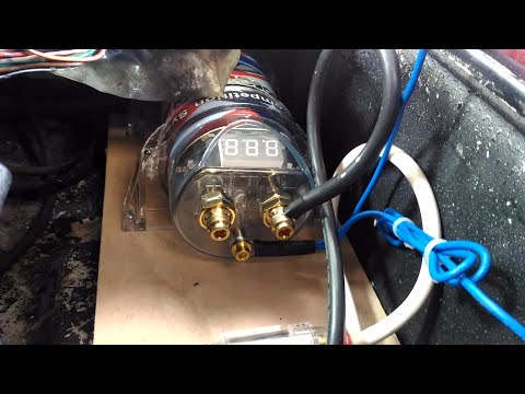 Installing a Car Audio Capacitor with REM Terminal