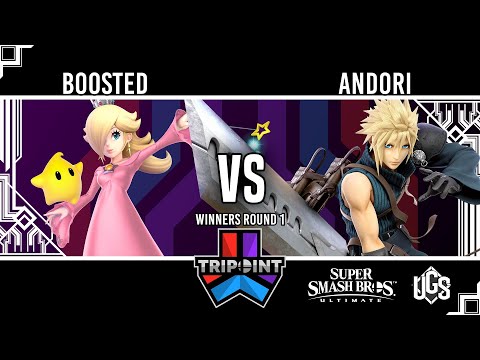 Tripoint Smash 137 - Winners Round 1 - B00STED(Rosalina and Luma) Vs. Andori(Cloud)