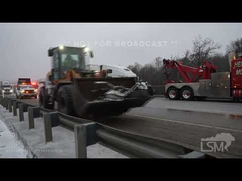 12-15-2022 Somerset, PA - Ice Storm Cripples Turnpike-Shutdown-Major Accident