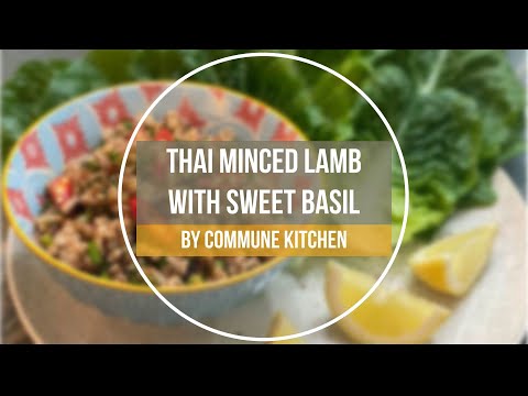 Thai Minced Lamb with Sweet Basil - Online Class