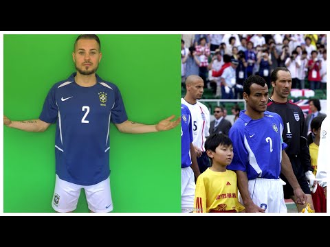 #5 STYLE ORIGINAL PLAYER CAFU / BRASIL WORLD CUP 2002 / 4K ( BLUE VERSION )