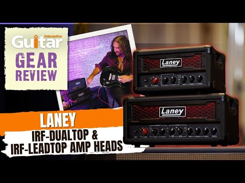 Laney IRF-DUALTOP Ironheart Dualtop 2-Channel 60-Watt Guitar Amp Head 2023 - Present - Black image 6