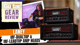 Video thumbnail for Laney IRF DUALTOP & IRF LEADTOP Amplifier Heads | Review | Guitar Interactive by Guitar Interactive Magazine