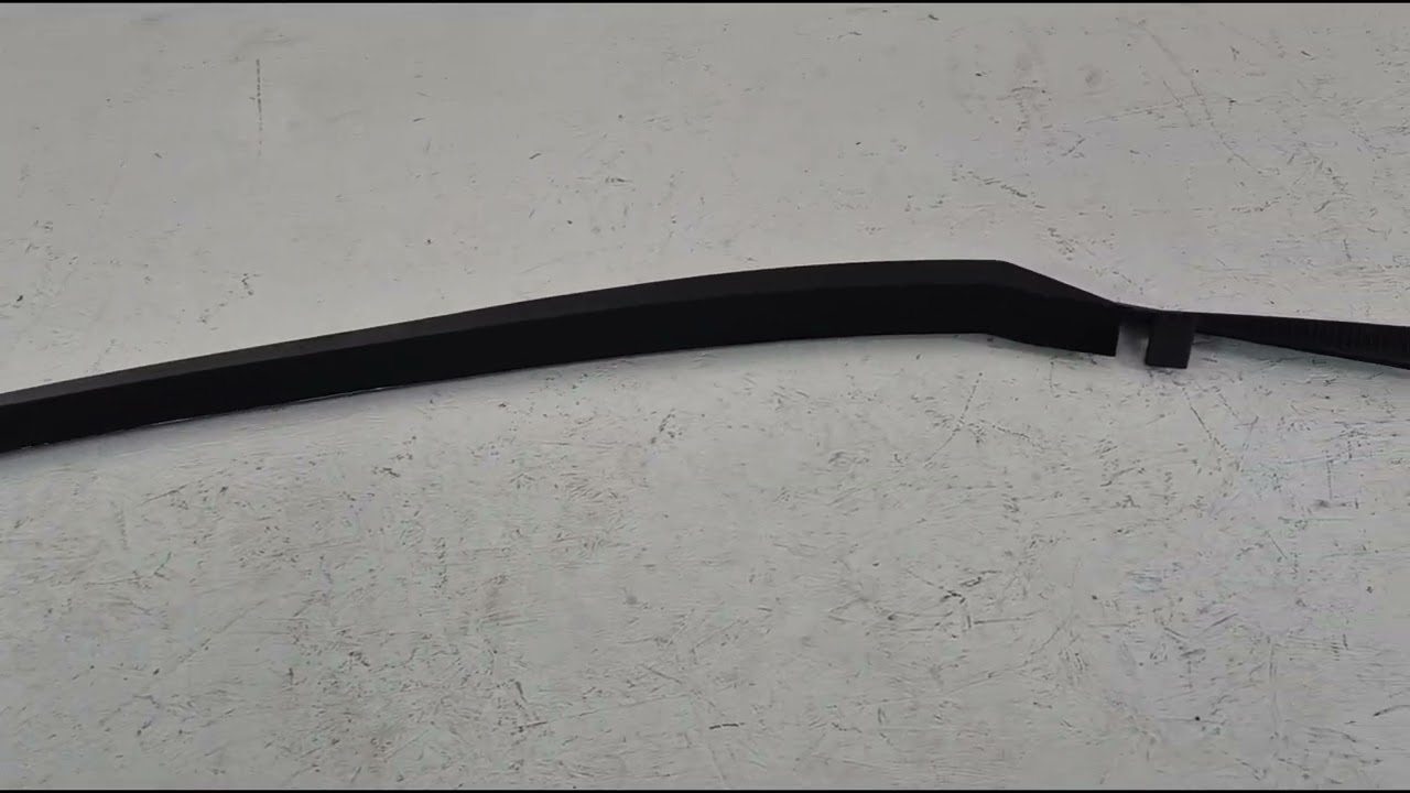 BMW 5-serie G30/G31 2017–2023 Frontspoilerlæbe Lip CS-Style (til M5 2020-2023, ABS) Video 1