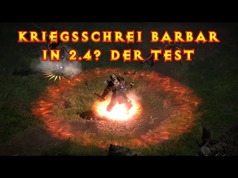 Kriegsschrei Barbar in D2R 2.4? Der Test + Guide