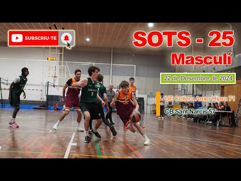 Unió Esportiva Cellera Amer HIPRA 71  -  57 CB Sant Narcís