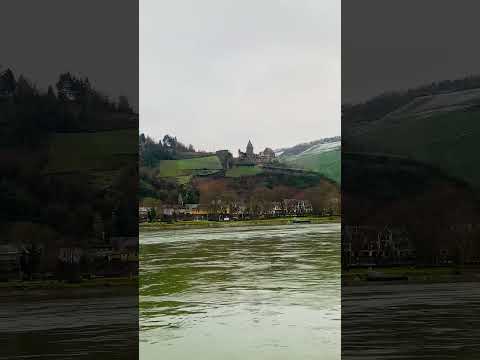 Lorch in Germany. Beautiful and scenic Rhine River cruise@