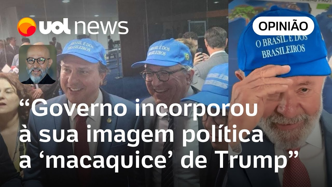 Boné azul de governistas mostra 'macaquice' do governo; efeito político é pequeno, diz Josias