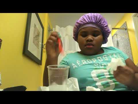 Brush teeth and com hair