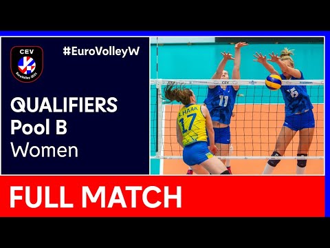 Sweden vs. Ukraine - CEV EuroVolley 2021 Qualifiers Women