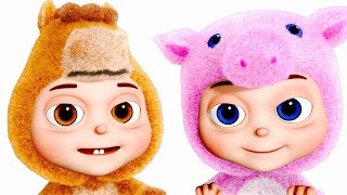 Old Macdonald Had A Farm And Many More | Fancy Babies Nursery Rhymes | Five Little Babies Collection