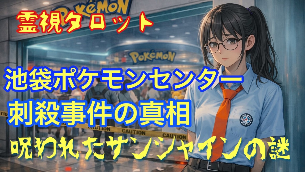 「池袋ポケモンセンター刺殺事件真相・呪われたサンシャインの謎」
