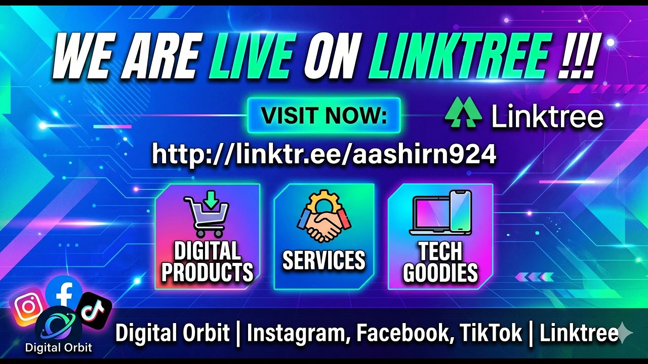 🚀 Digital Orbit has just landed on Linktree !