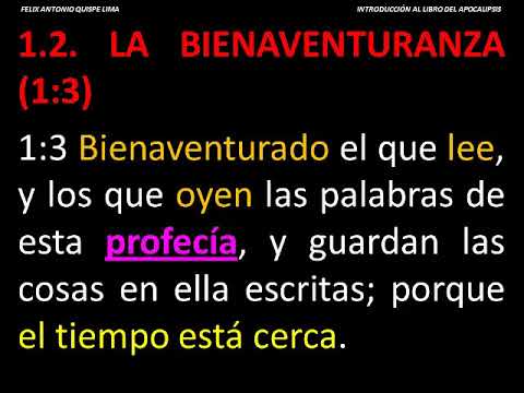 TEO 605   FELIX   CLASE # 5 ESTUDIANDO APOCALIPSIS