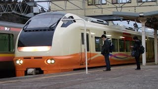 列車番号2012M　特急いなほ12号　羽越本線（村上駅）60P　19/02/28