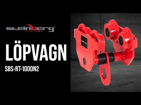 video - Löpvagn - 1000 kg - 65-110 mm