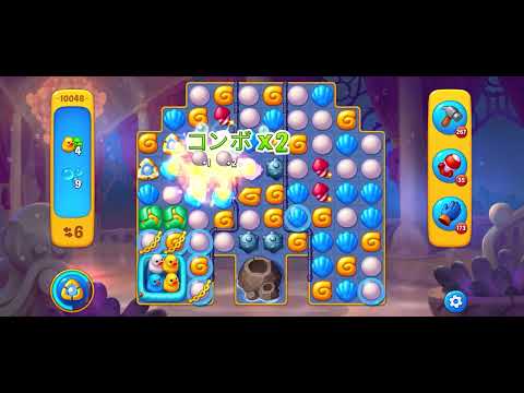 Fishdom level 10048 no boosters フィッシュダム ノーマル