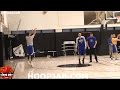 Steph Curry Klay Thompson Working On Their Shot Warriors Practice HoopJab NBA