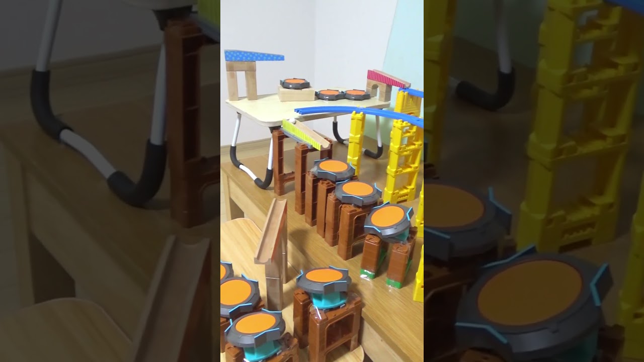 おもちゃピタゴラ299 ☆ Marble Run × Trick Shots #marblerun #shorts