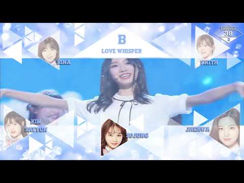 [PRODUCE38 S2] SUMMER VIBES -  Love Whisper (Team B)