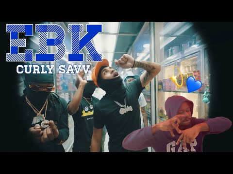 CURLY SAVV - EBK (OFFICIAL VIDEO) NBA SWISHTEAM CURLY IS BACK  💫💙🗽 *Reaction*