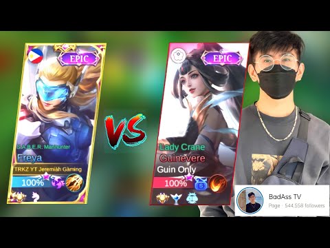 JEREMIAH GAMING VS BADASS TV | TOP GLOBAL FREYA VS FAMOUS STREAMER | WHO WILL WIN?! - MLBB