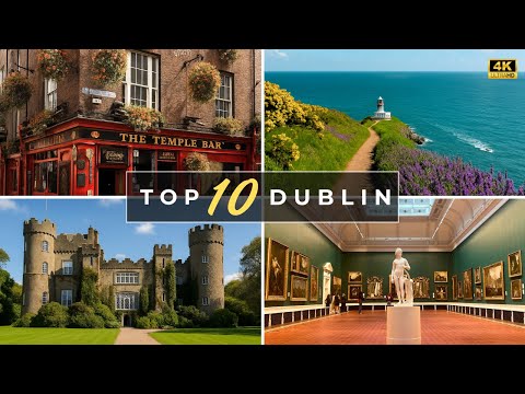 🇮🇪| 48 Hours in Dublin! Top 10 Must-See Places (4K Travel Guide) 🍀