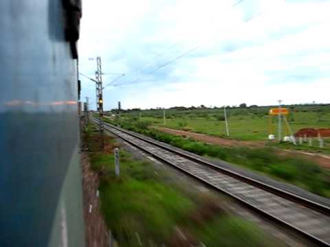 12163 Dadar Chennai Express at 110 kmph