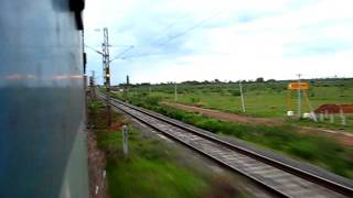 12163 Dadar Chennai Express at 110 kmph