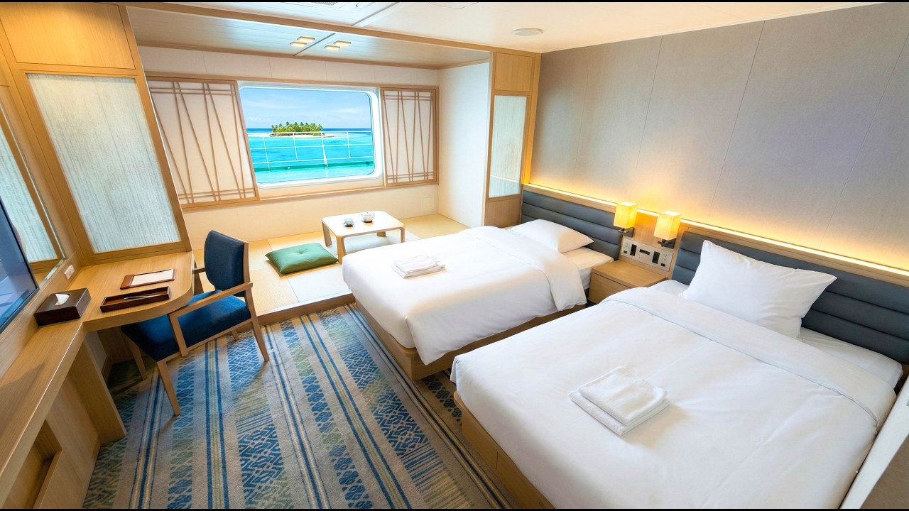 3 Days in a Suite on Japan’s Overnight Ferry 🚢 | Osaka - Fukuoka