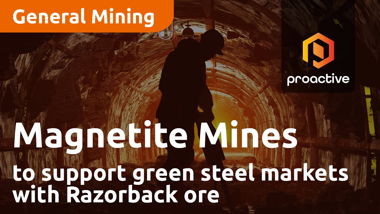 Magnetite Mines to support green steel markets with Razorback ore
