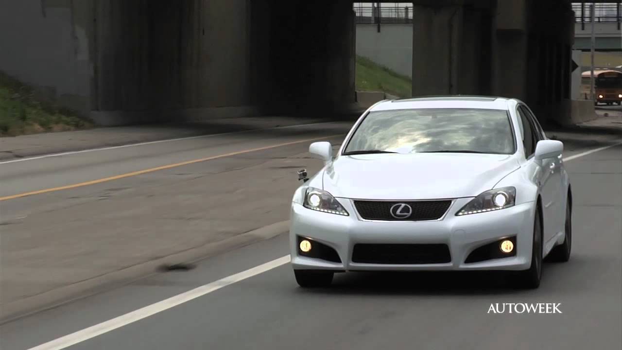 2011 Lexus IS-F: an Autoweek Video Drivers Log