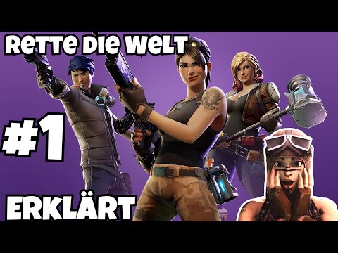 Anfänger Tutorial |Fortnite Rette die Welt