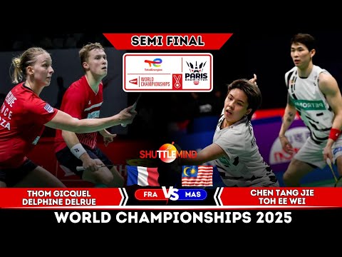 AMAZING PLAY🔥T GICQUEL/D DELRUE vs CHEN Tang Jie/TOH Ee Wei | BWC 2025