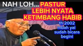 Download lagu ANTARA HABIB DAN PASTUR || CERAMAH LANGKA KH.M CHOLIL BISRI REMBANG mp3