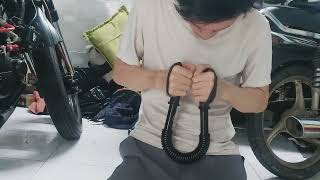 Review anh em cây gậy lò xo 20kg tập khỏe người hàng ngày nha!Nên mua!#amazing #review