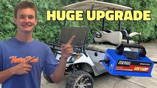How to Replace Golf Cart Battery Cables and Upgrading our Charger