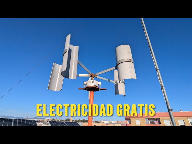 Vídeo relacionado con MAGT Generador De Electricidad Eólico, Aerogenerador Vertical, Mini Generador Electrico, De Viento Completo, Vertical Modelo De Enseñanza De Bricolaje